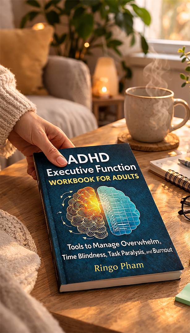 Cover of the ADHD Executive Function Workbook for Adults