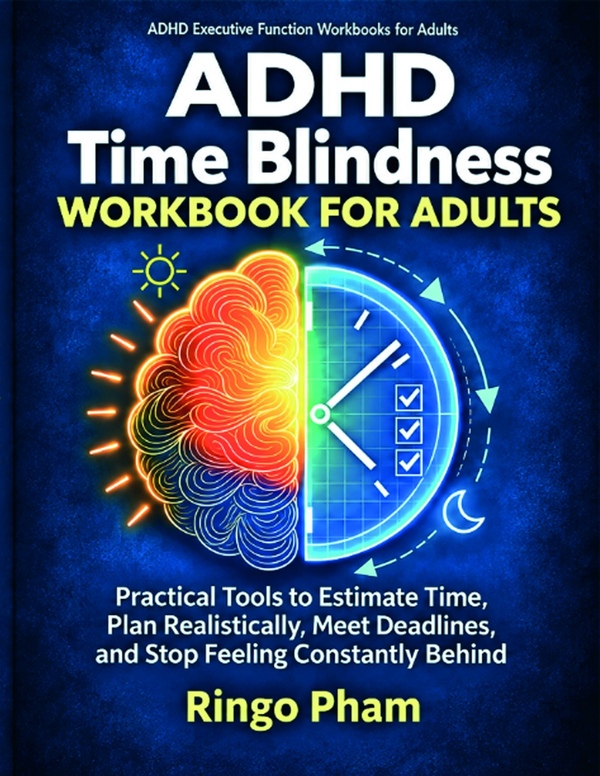 ADHD Time Blindness Workbook for Adults cover